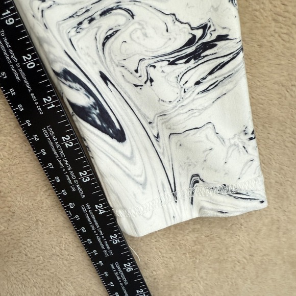 Balance Collection Womens High Waist Leggings Size S White Athletic‎ Gym Yoga - Picture 10 of 11